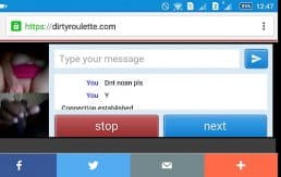 Cam to Cam fun with a white chubby women