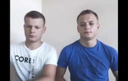 Two europeans gays sucked each other on webcam